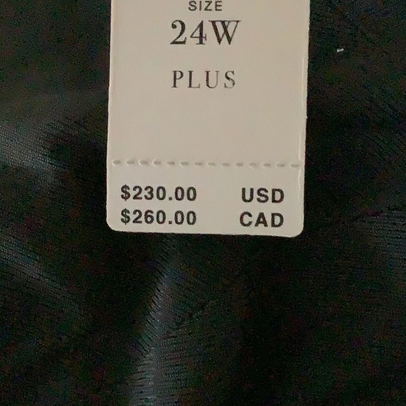 Color Blocked Utility Style MIDI Dress NWT Size 24 - Picture 7 of 8